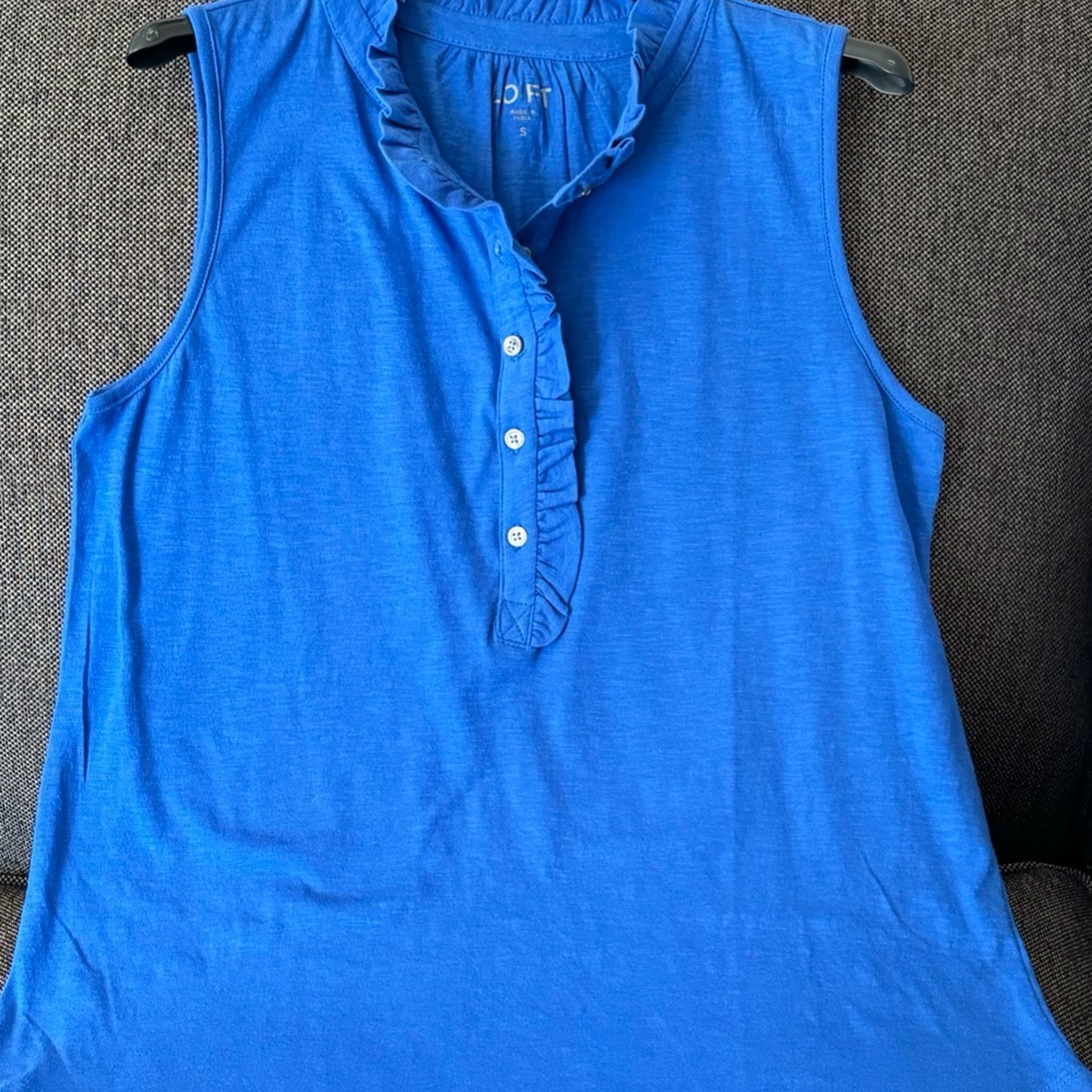 Loft Small Brilliant Blue top